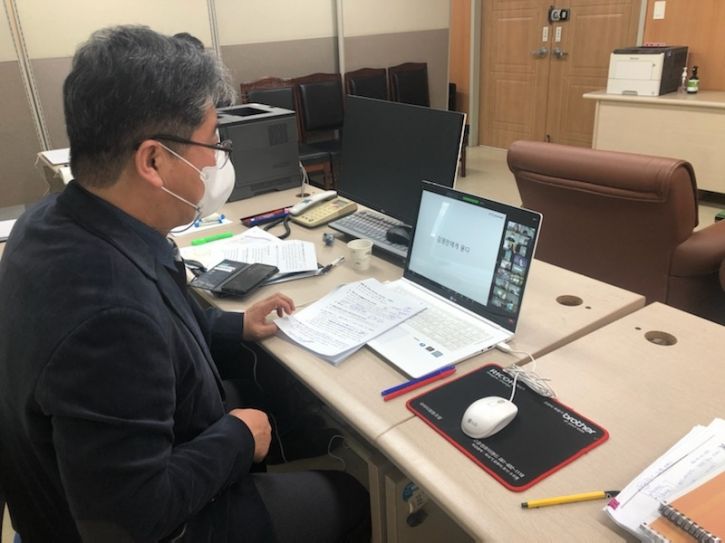 전남도교육청은 23일 청렴·감사 역량 제고를 위한 ‘온라인 실시간 연수’를 실시했다. 사진=전남도교육청 제공