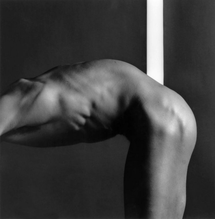 메이플소프의 'Milton Moore'(1981, Silver gelatin, 50.8 x 40.64 cm)