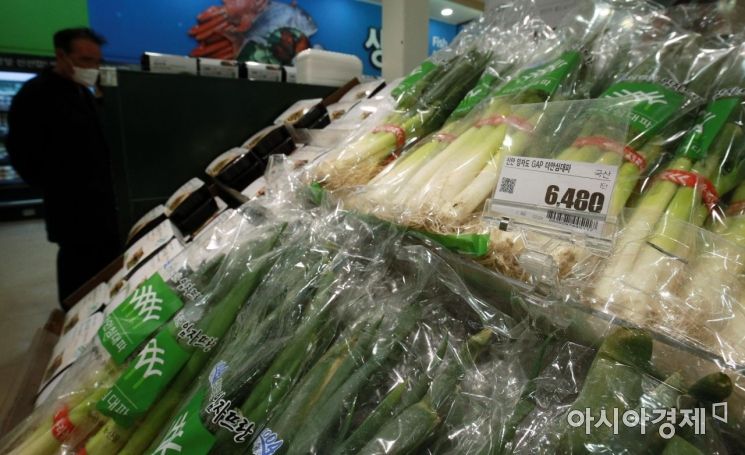 [포토] 대파값 급등, 밥상 물가 비상