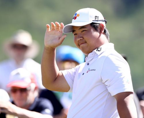 'PGA 한국인 최연소 챔프' 김주형이 내년 항저우 아시안게임 국가대표 레이스에 태풍으로 등장했다.