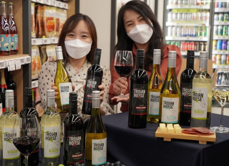 세븐일레븐, 美 인기 와인 '트로이목마 3종' 단독 출시