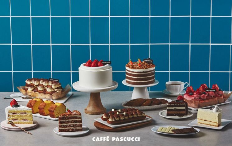 파스쿠찌, 디저트 케이크 신제품 출시 