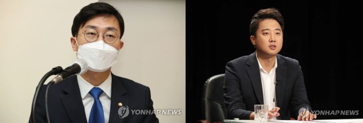 장경태 더불어민주당 의원(좌)·이준석 전 미래통합당 최고위원(우). [이미지출처=연합뉴스]