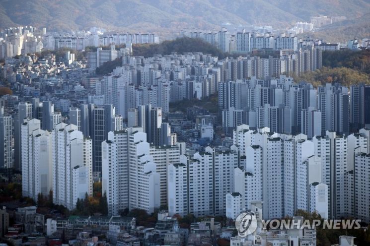 서울 시내 아파트 모습. 사진은 기사 중 특정 표현과 무관. [이미지출처=연합뉴스]