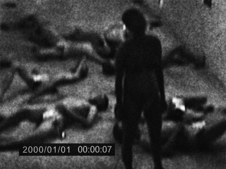 천제런의 '상신유신' 전시 중 하나인 '12 연기(緣起)에 대한 노트'의 한 장면.(사진출처:아트선재센터)
