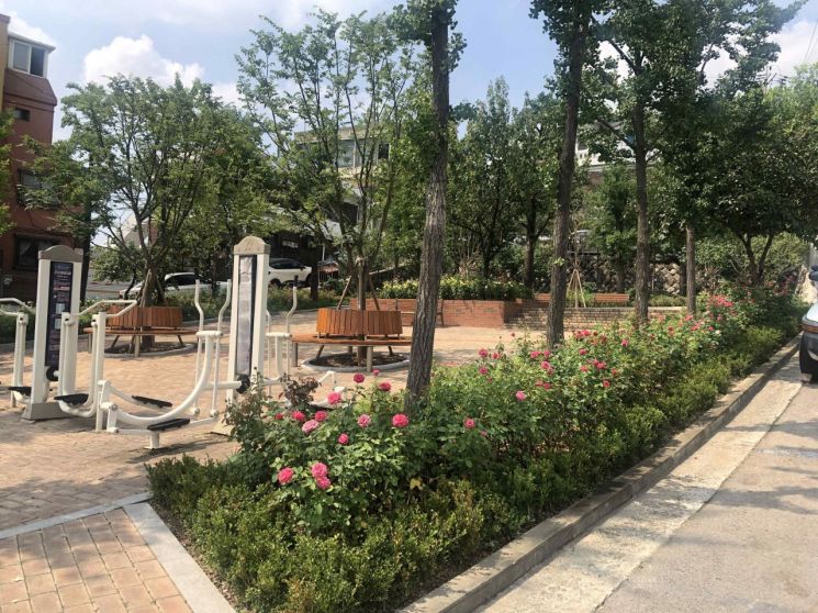 종로구 창삼 쉼터(조성 후)