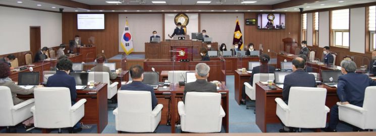 합천군의회 제253회 임시회 1차 본회의