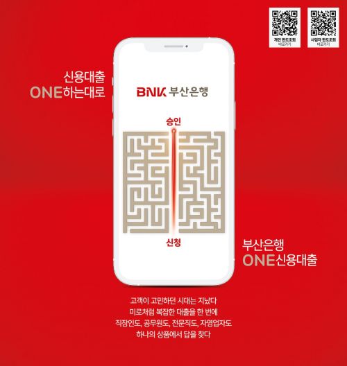 Complex Products in One... Busan Bank Launches 'ONE Credit Loan'