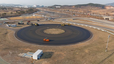 BMW드라이빙센터의 서큘러 코스.