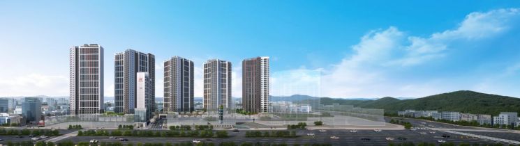 힐스테이트 만촌역 투시도
