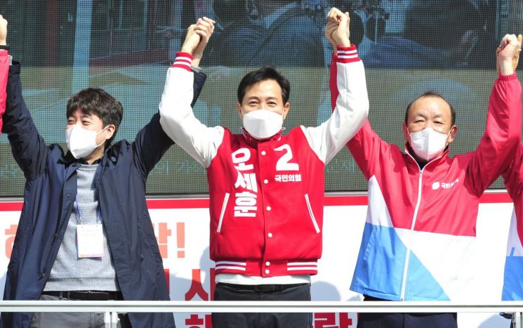 바람 탄 국민의힘 '굳히기' 들어가…"승리가 멀지 않았다"