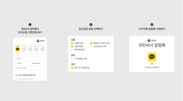네이버·카카오, 행안부 '국민비서' 서비스 시작(종합)
