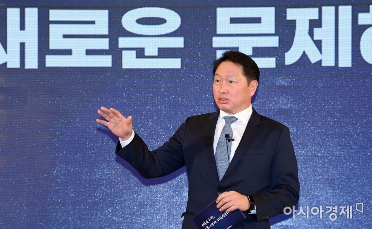 최태원 SK그룹 회장/ 2021. 3. 29 사진공동취재단