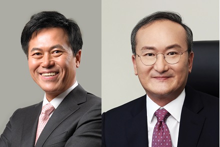 박정호 SK하이닉스 부회장(좌), 이석희 SK하이닉스 사장(우)