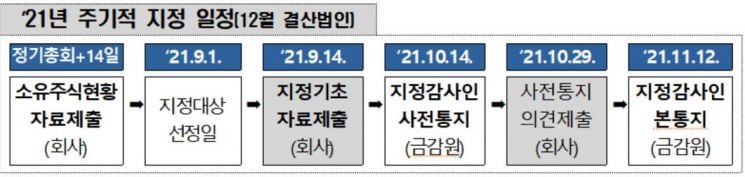 금감원 "대형 비상장법인, 총회 14일내 주식소유 현황 제출해야"