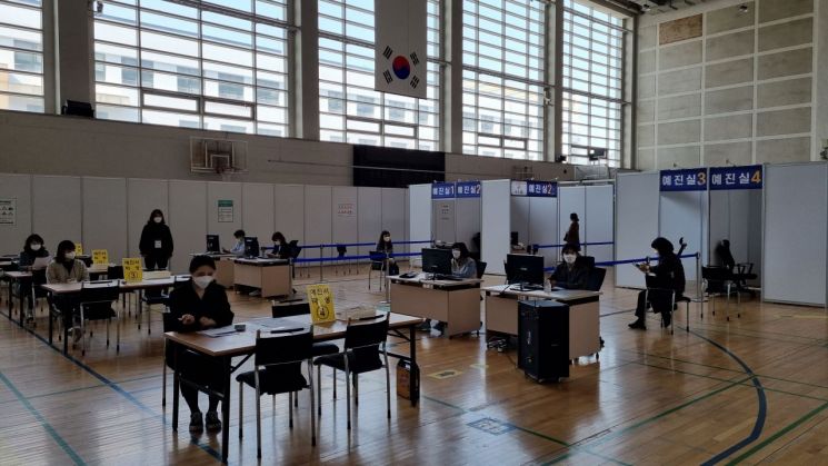 도봉구, 코로나19 예방접종센터 개소 합동 모의훈련