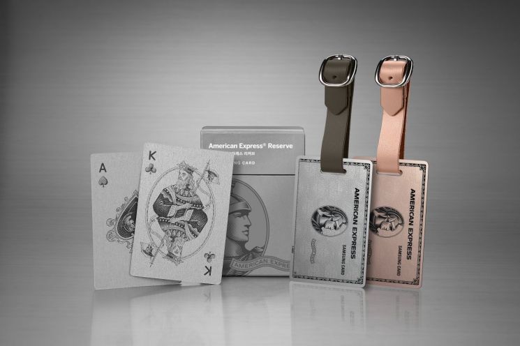 삼성카드, '아메리칸 엑스프레스 센츄리온 디자인' 상품 3종 출시