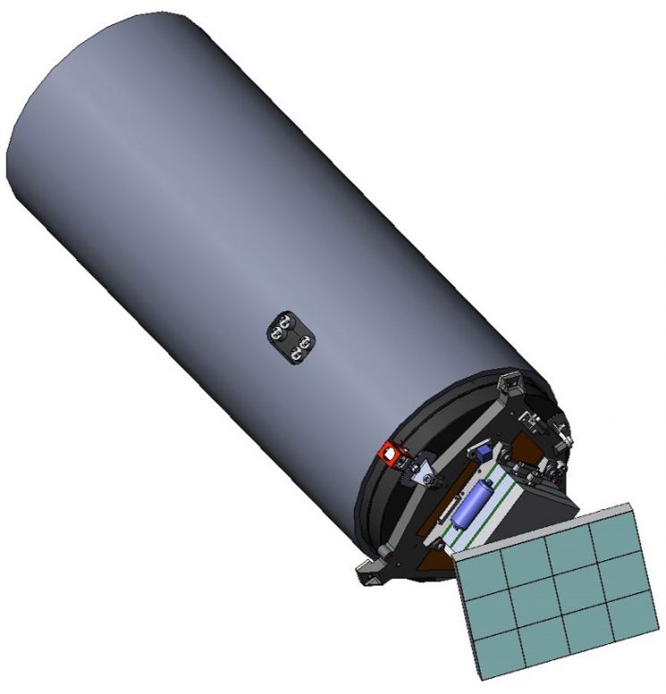 미국 NASA가 개발한 달 탐사 궤도선용 음영카메라.