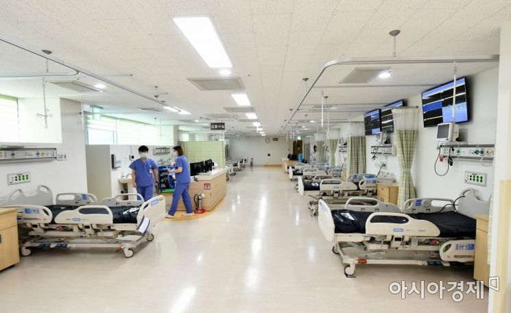 감염병 전담 병상을 운영하는 인천의료원 [사진=인천시]