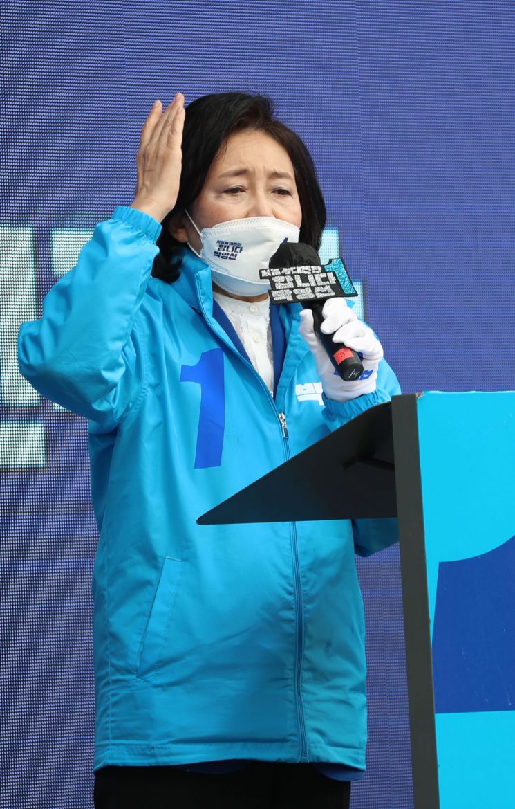 박영선 더불어민주당 서울시장 후보./사진=연합뉴스