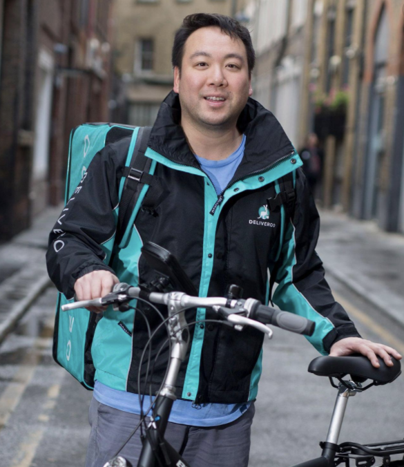 ▲Will Shu, founder of Deliveroo