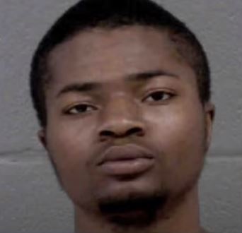 Rash Woody-Silas (24), arrested as a rioter. Photo by YouTube capture