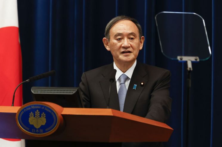 ▲스가 요시히데 일본 총리