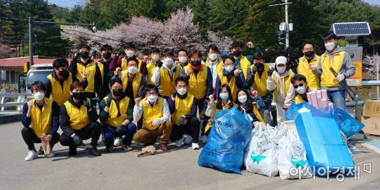 '쓰레기 20% 줄이기'‥ 남양주도시공사, '쓰담 달리기' 활동