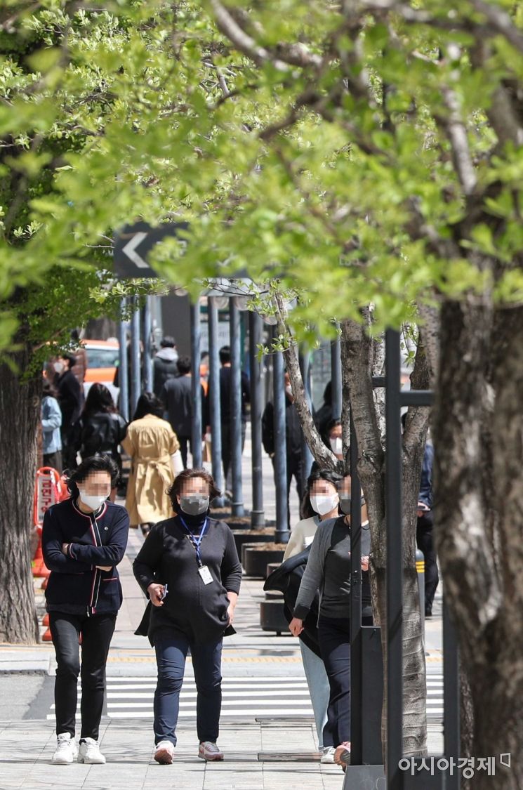 [포토]봄비 그치고 찬바람