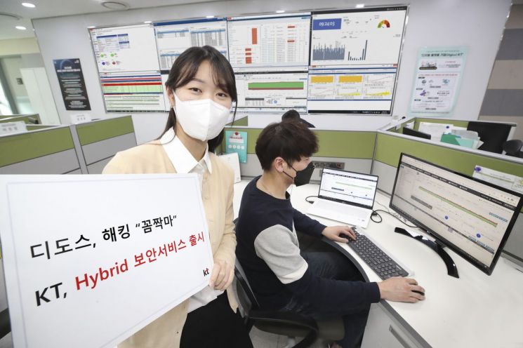 “클라우드와 IDC 보안 동시에” KT, '하이브리드 보안' 출시