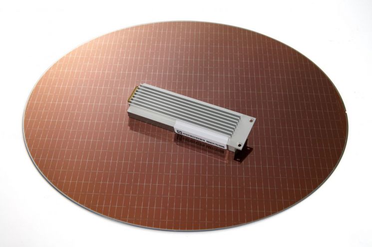 K하이닉스가 양산을 시작한 기업용 SSD 'PE8110 E1.S'(사진제공=SK하이닉스)
