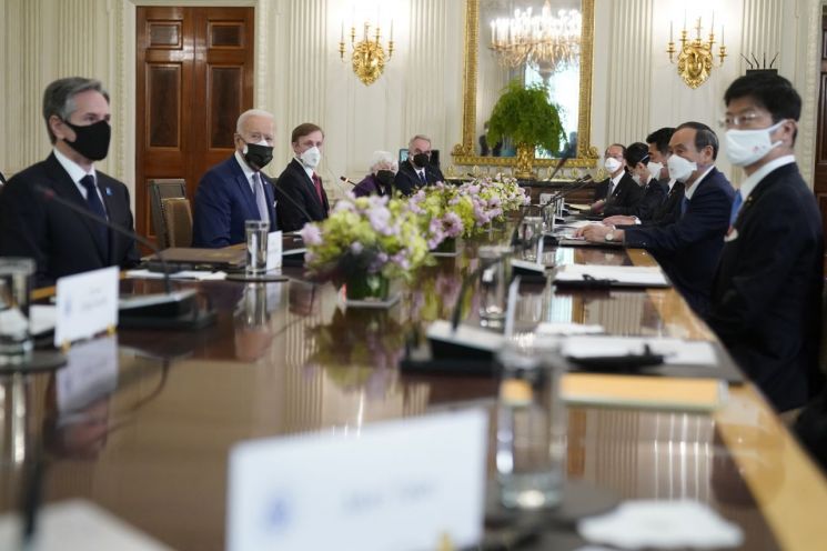 美日 정상회담 "인도태평양 협력" 강조