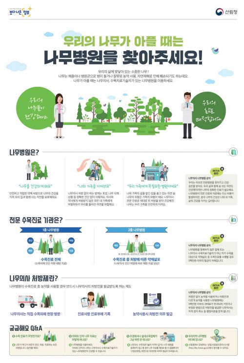 산림청, 이달 대전서 ‘나무의사 2차 시험’ 시행