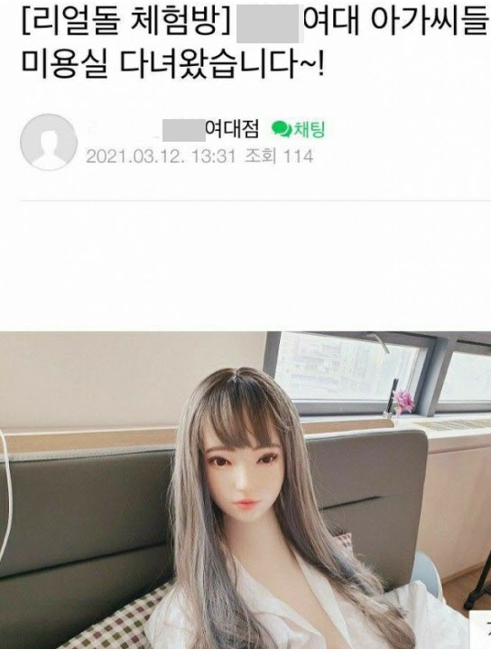 "여성 인격권 침해" vs "엄연한 창작물" 리얼돌 논란 재점화