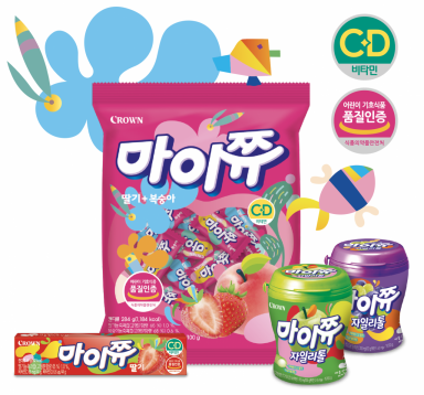 크라운제과 마이쭈, 캔디 최초 어린이 기호식품 품질 인증