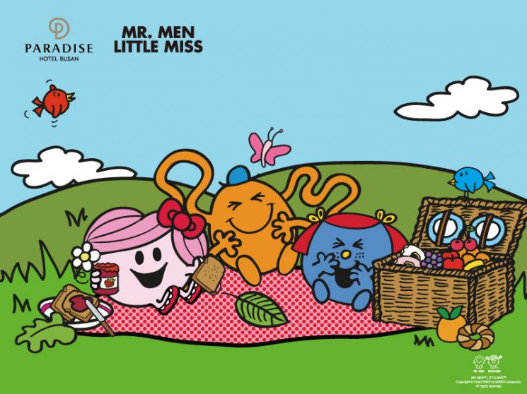 파라다이스호텔 부산, 英 '미스터맨 리틀미스' 협업 프로모션