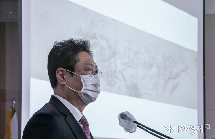 황희 문화체육관광부 장관.