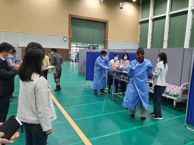 은평구, 은평다목적체육관에 제2예방접종센터 개소
