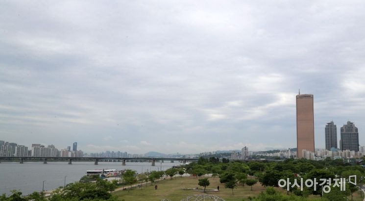 [포토] 구름 낀 서울 하늘