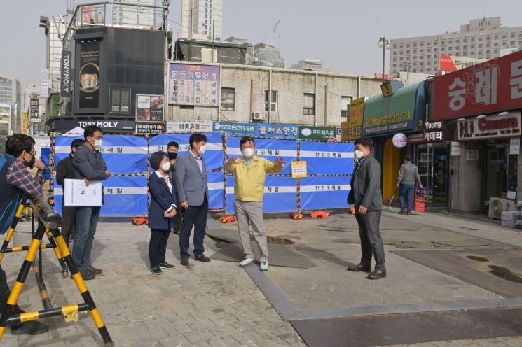 서울 중구, 국보1호 숭례문 앞 쓰레기 적환장 녹지화단·쉼터 조성 