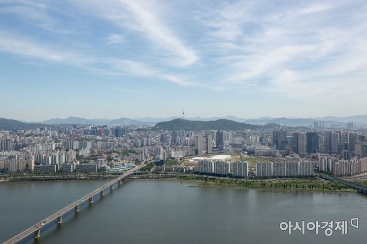 [포토]맑은 하늘 펼쳐진 서울