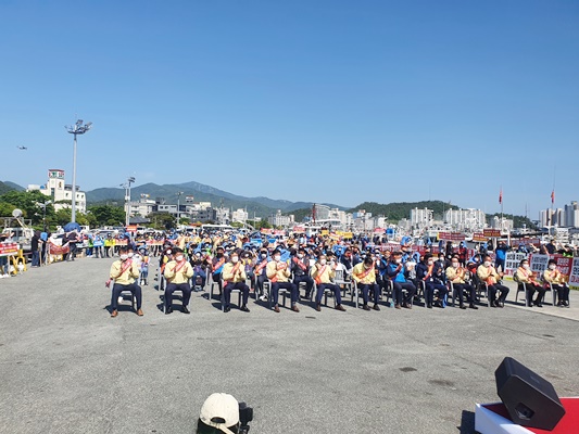 [포토] 완도군, 일본 방사능 오염수 방류 규탄대회