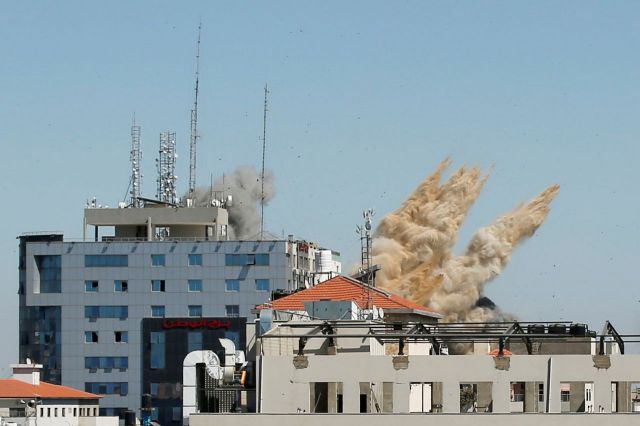 이스라엘군, 가자지구 내 AP·알자지라 사무실 폭격