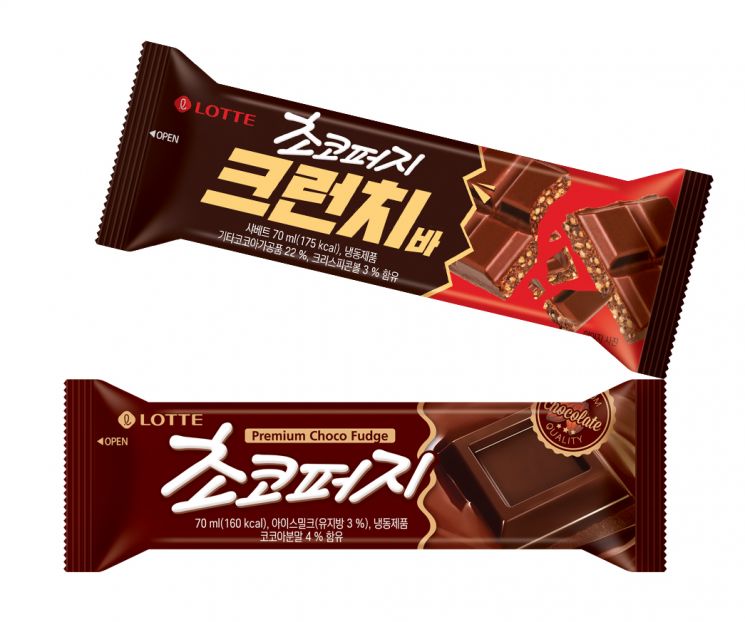 롯데푸드, '초코퍼지 크런치바' 출시