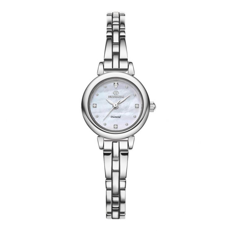 주얼리 브랜드 디유아모르의 여성 다이아몬드 시계 론도.