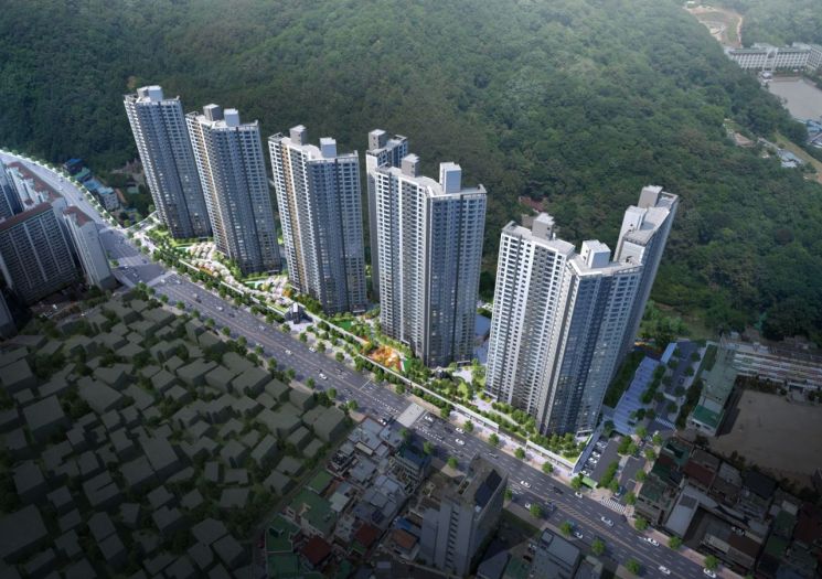 도심속 공원형 아파트 '창원 롯데캐슬 센텀골드' 분양