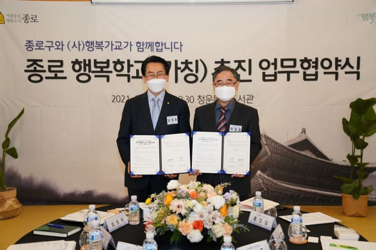 김영종 종로구청장 '구민 행복' 정책으로 실현하려는 이유 뭘까?