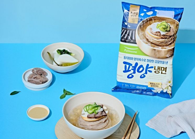 풀무원, 초고압 제면기술 적용한 ‘평양냉면’ 출시