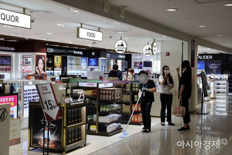 [포토]인천국제공항 1터미널 입국장 면세점 재개장 