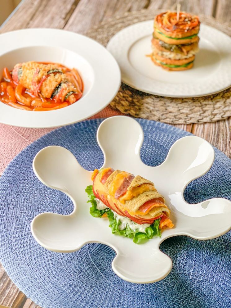 최우수상 이엘레나씨의 ‘세 가지 맛 어묵 크로와상’.